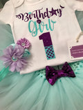 First birthday outfit, 1st birthday outfit girl, baby girl under the sea outfit