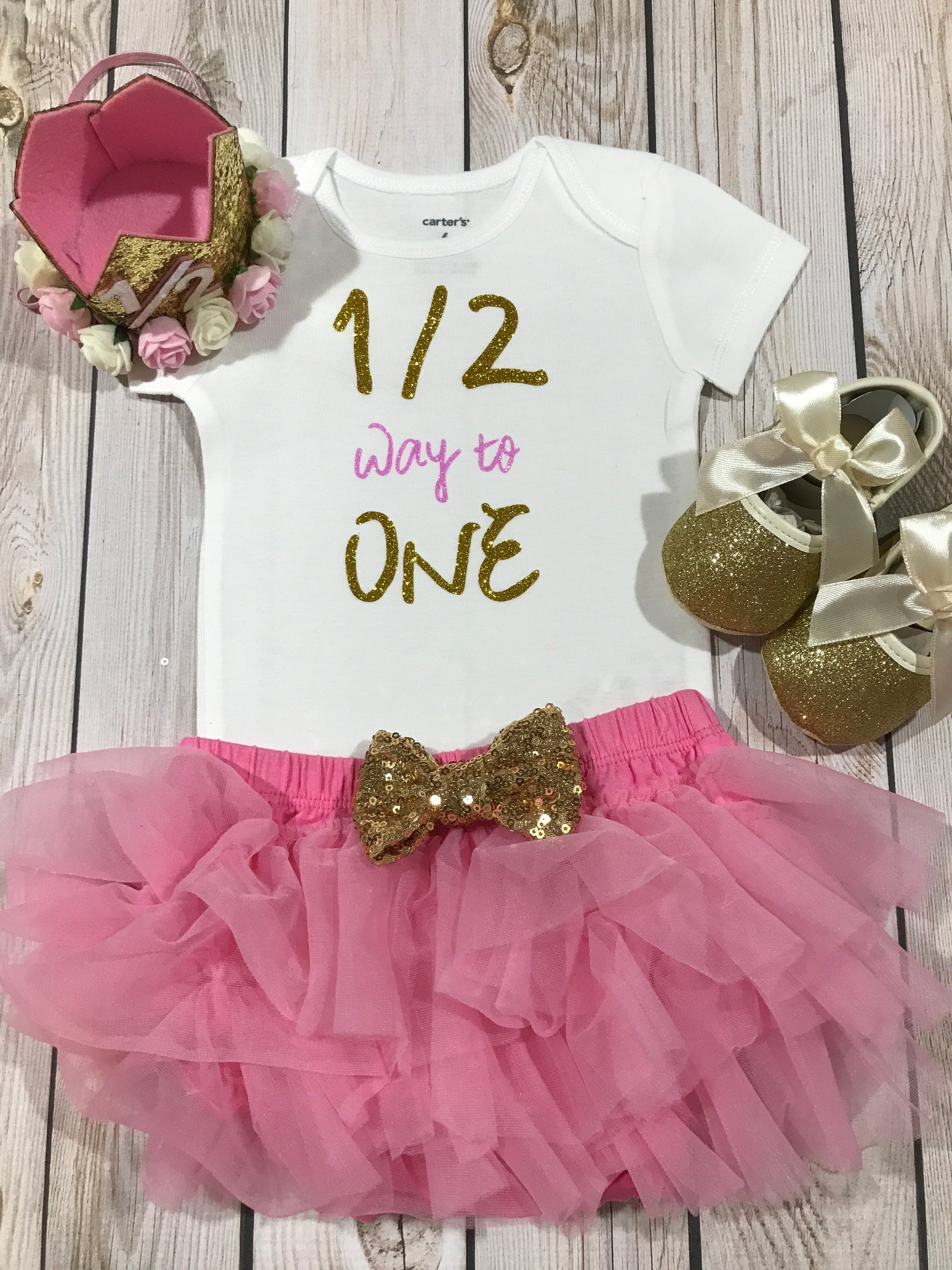 Baby girl six month clothes six month birthday baby girl girls clot Melih s Boutique