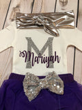 Baby girl newborn outfit, baby shower gift girl, girl clothing, coming home outfit