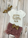 Baby girl newborn outfit, coming home baby girl outfit, baby girl clothing, baby shower gift girl, girl clothing, brand sparking new